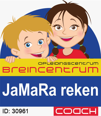Certificaat JaMaRa Rekencoach - Wendy Overeinder-Sulter, Breincentrum & RMTi